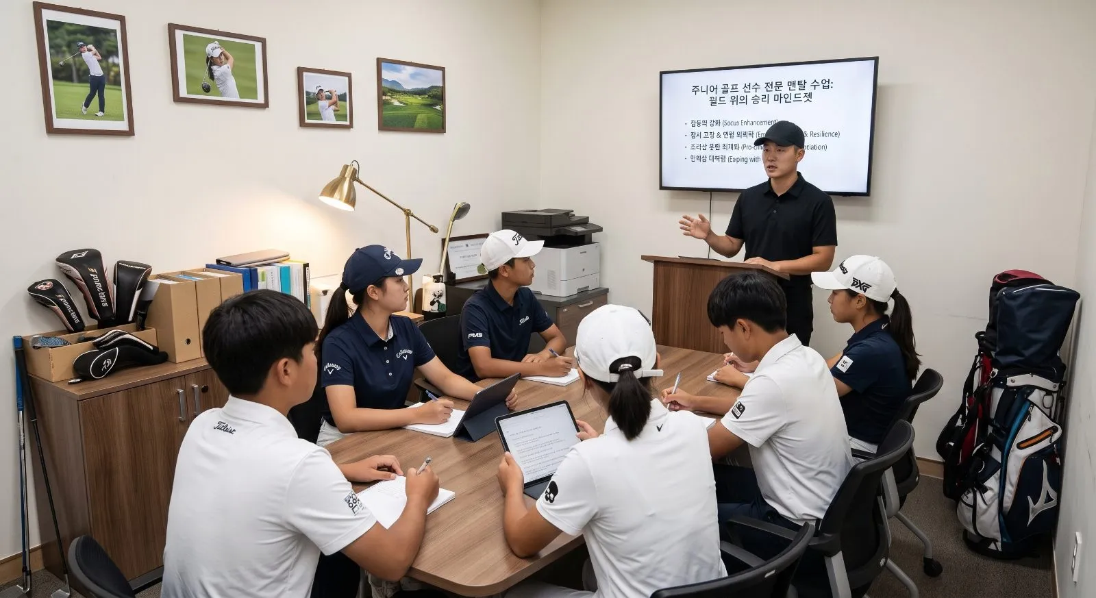 분야별 수업 장면